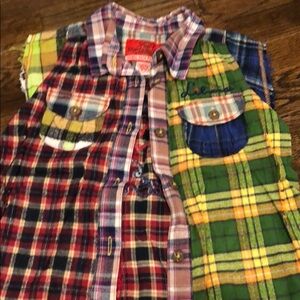 Hippy chick make love not war cut off vest ☮️ ✌️